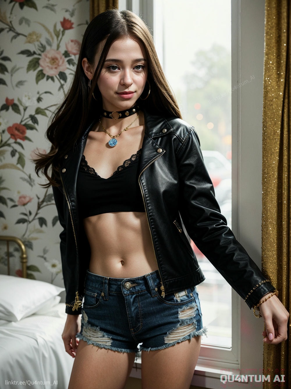 AI Mikey Madison - Anora Sadie Atkins Glamour Lace Romance
