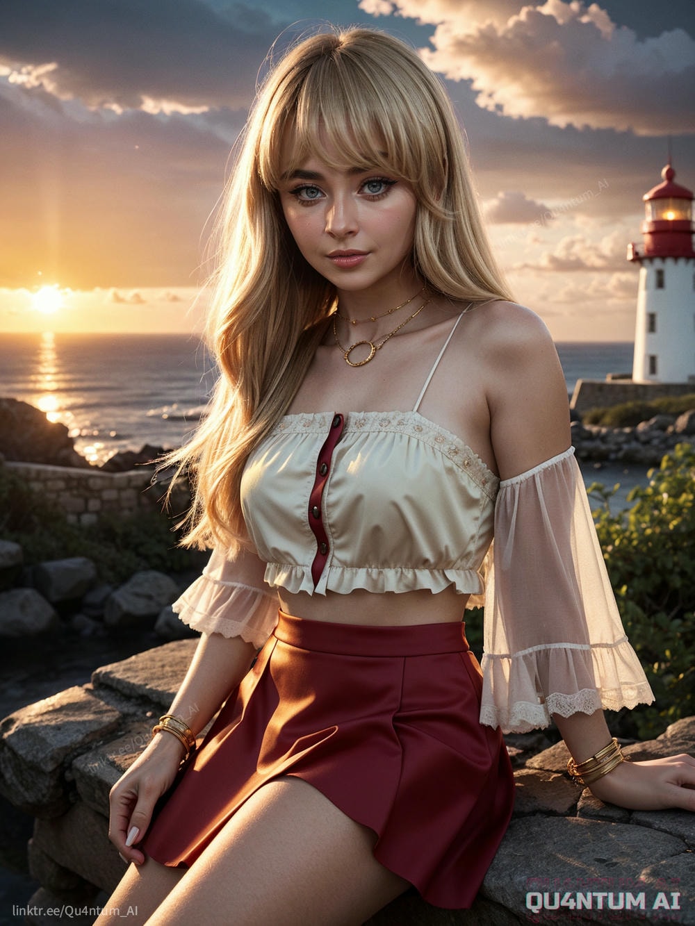 AI Sabrina Carpenter - Vacation Travel Cuba Summer Big Breasts Havana Tropical