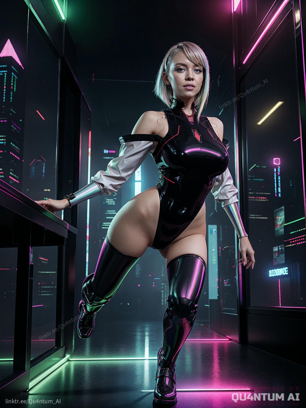 AI Sydney Sweeney Lucy Lucyna - Cyberpunk Edgerunners Netflix Anime Actress
