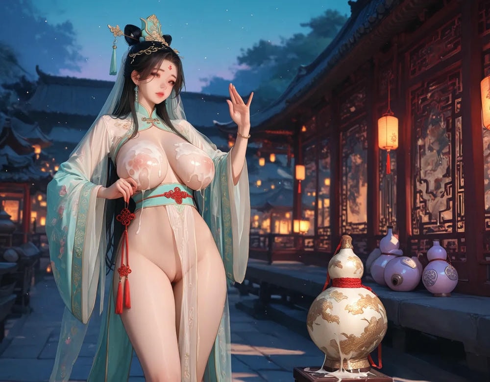 Portrait series: Chinese antique fairy girl 24