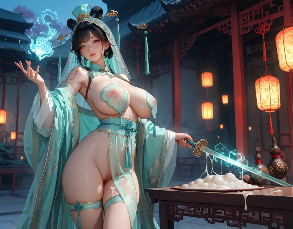 Portrait series: Chinese antique fairy girl 24