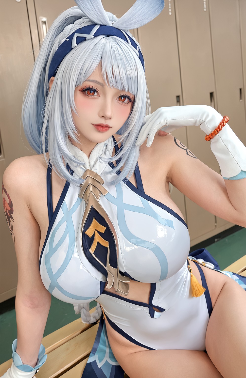 mualani &amp; bikini (genshin impact)
