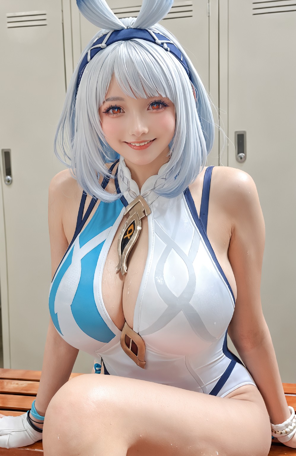 mualani &amp; bikini (genshin impact)