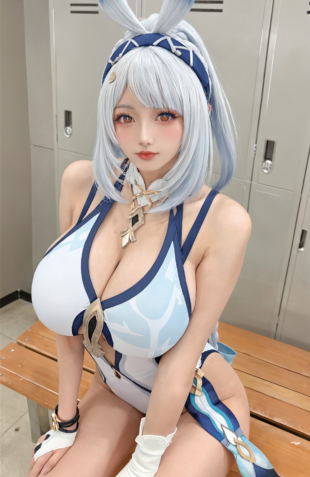 mualani &amp; bikini (genshin impact)