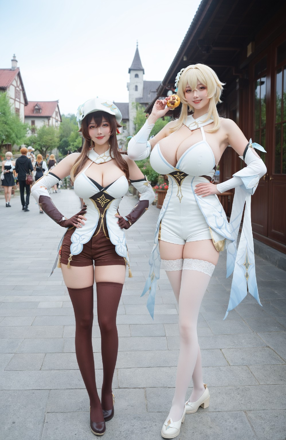 lumine with nilou cloths