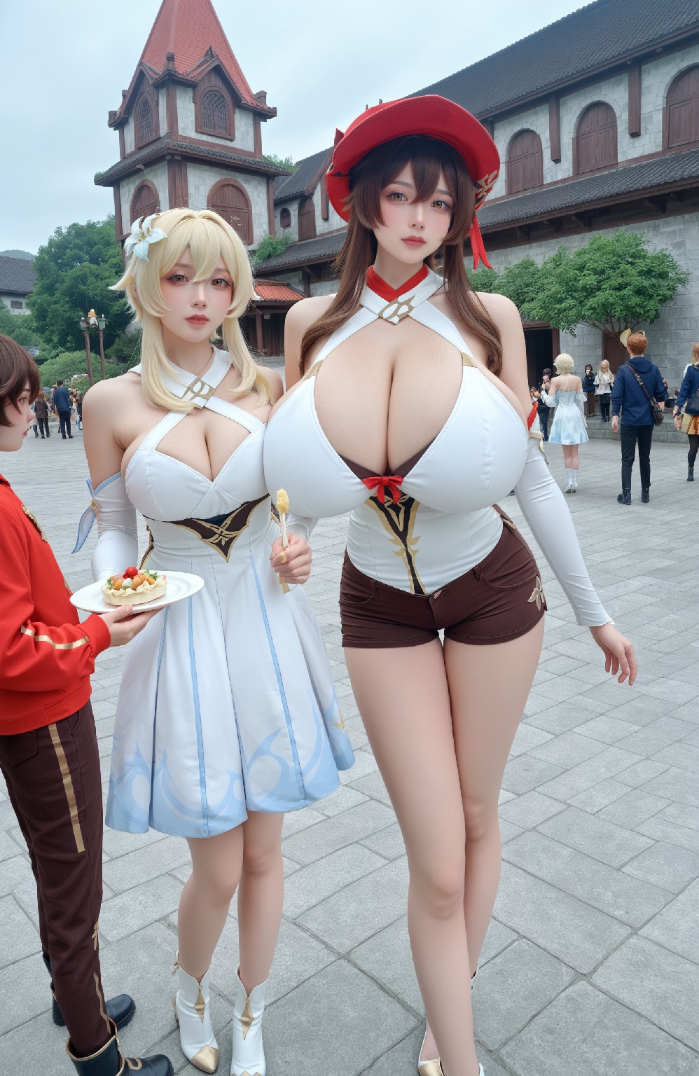lumine with nilou cloths
