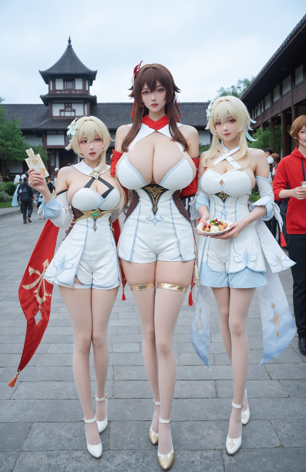 lumine with nilou cloths