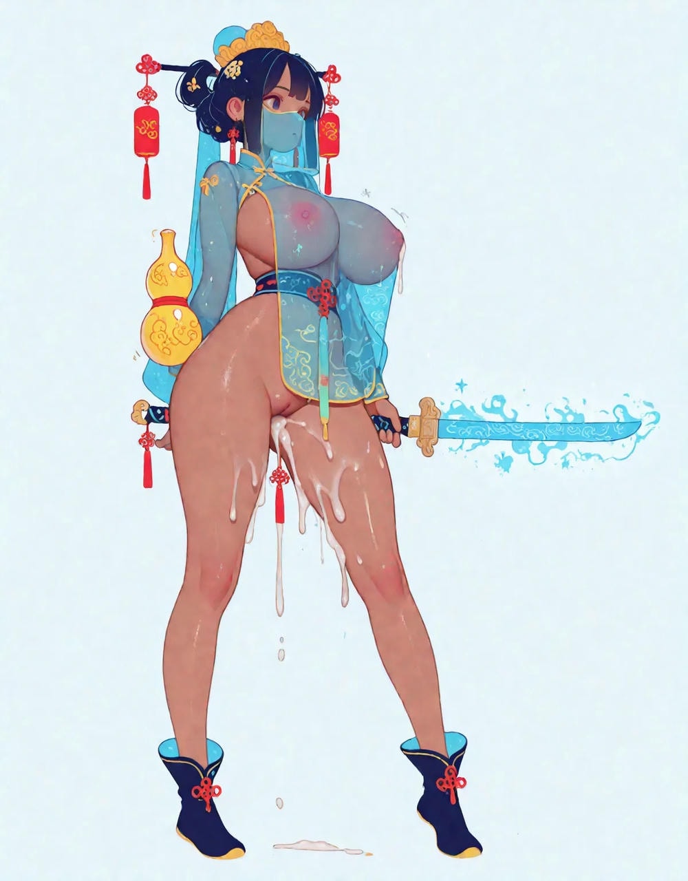 Portrait Series: Chinese Ancient Style Fairy Tale Girl (Standard Illustration