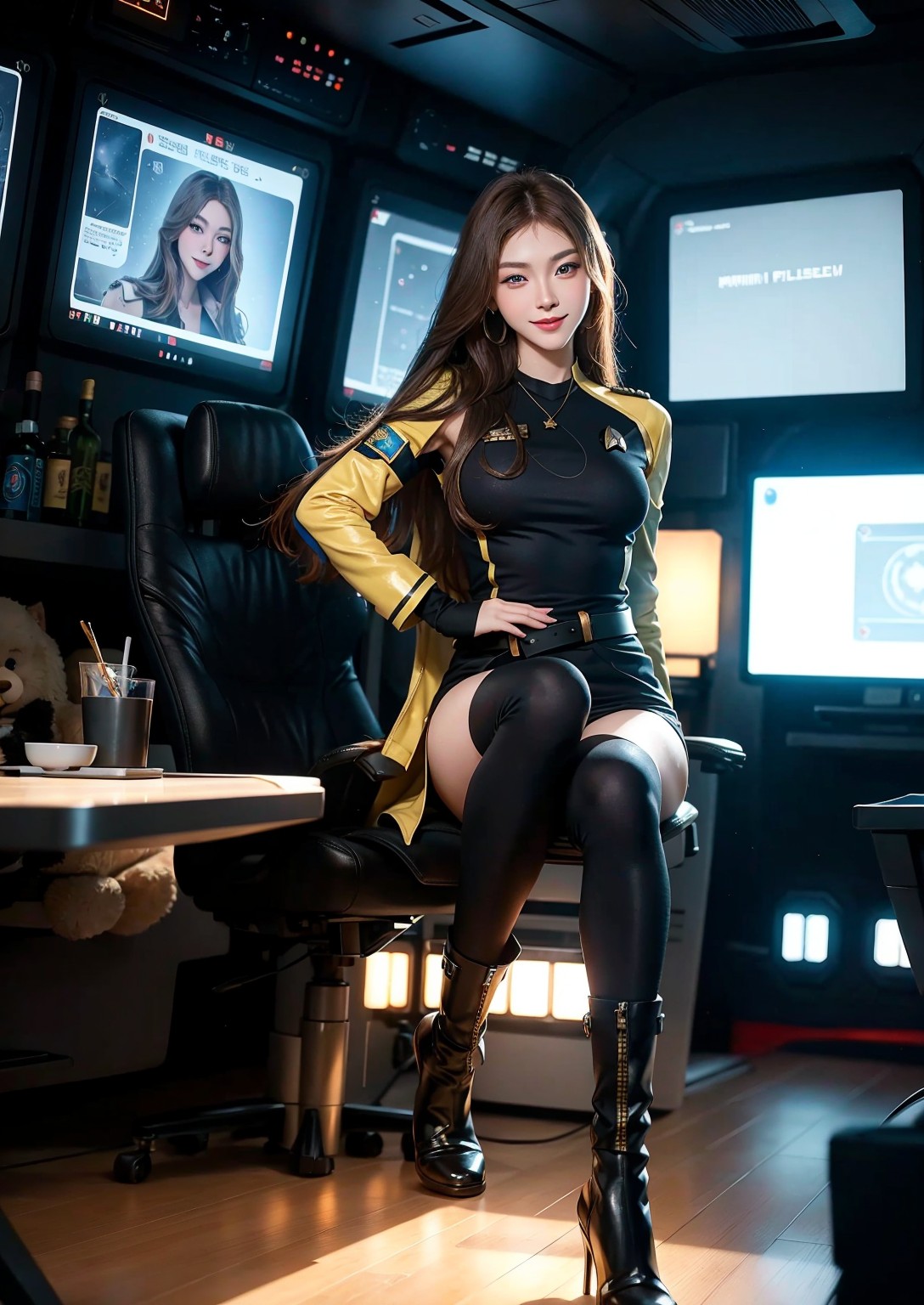 StarCraft Captain Girl