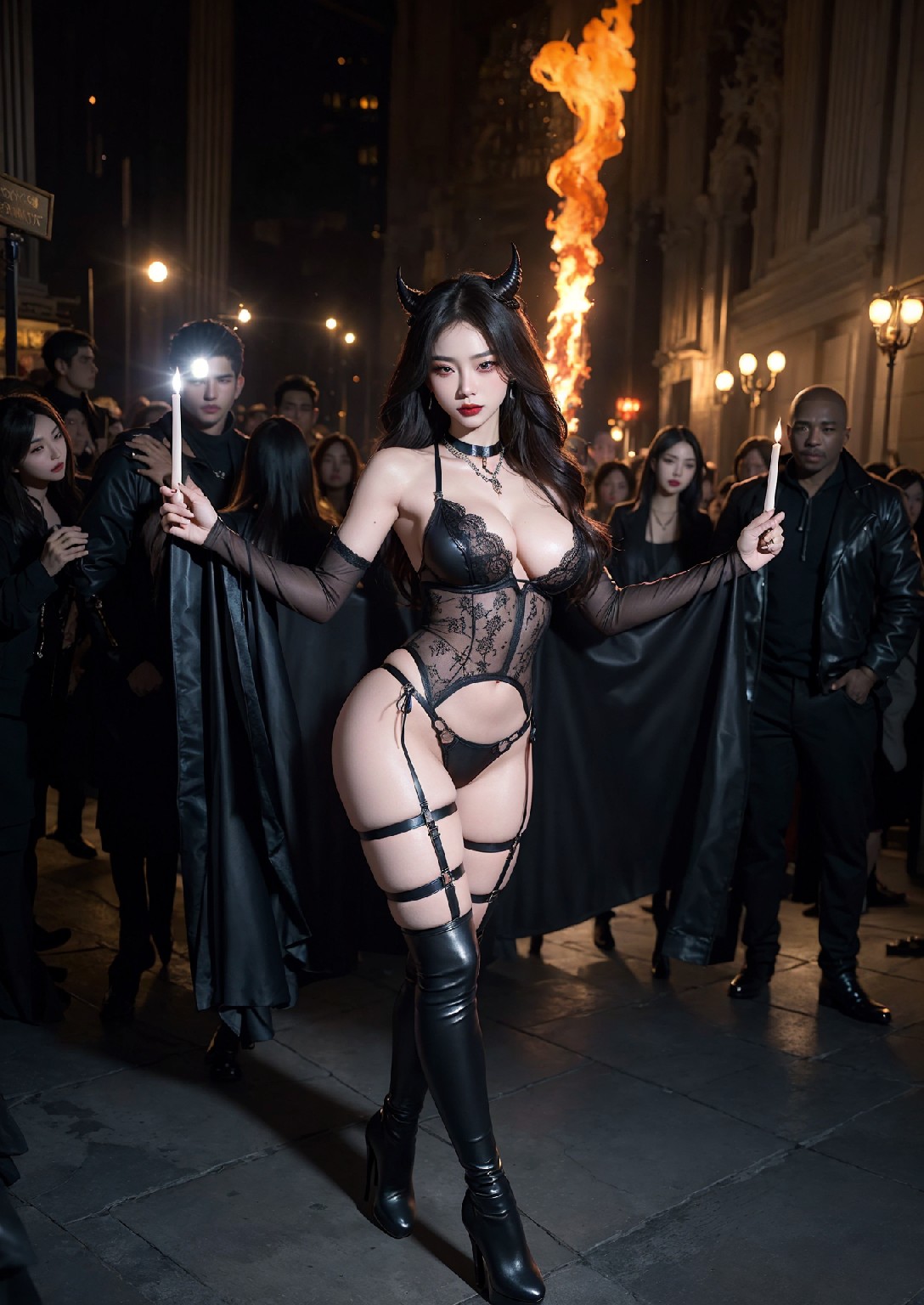 The Lingerie Show in Hell