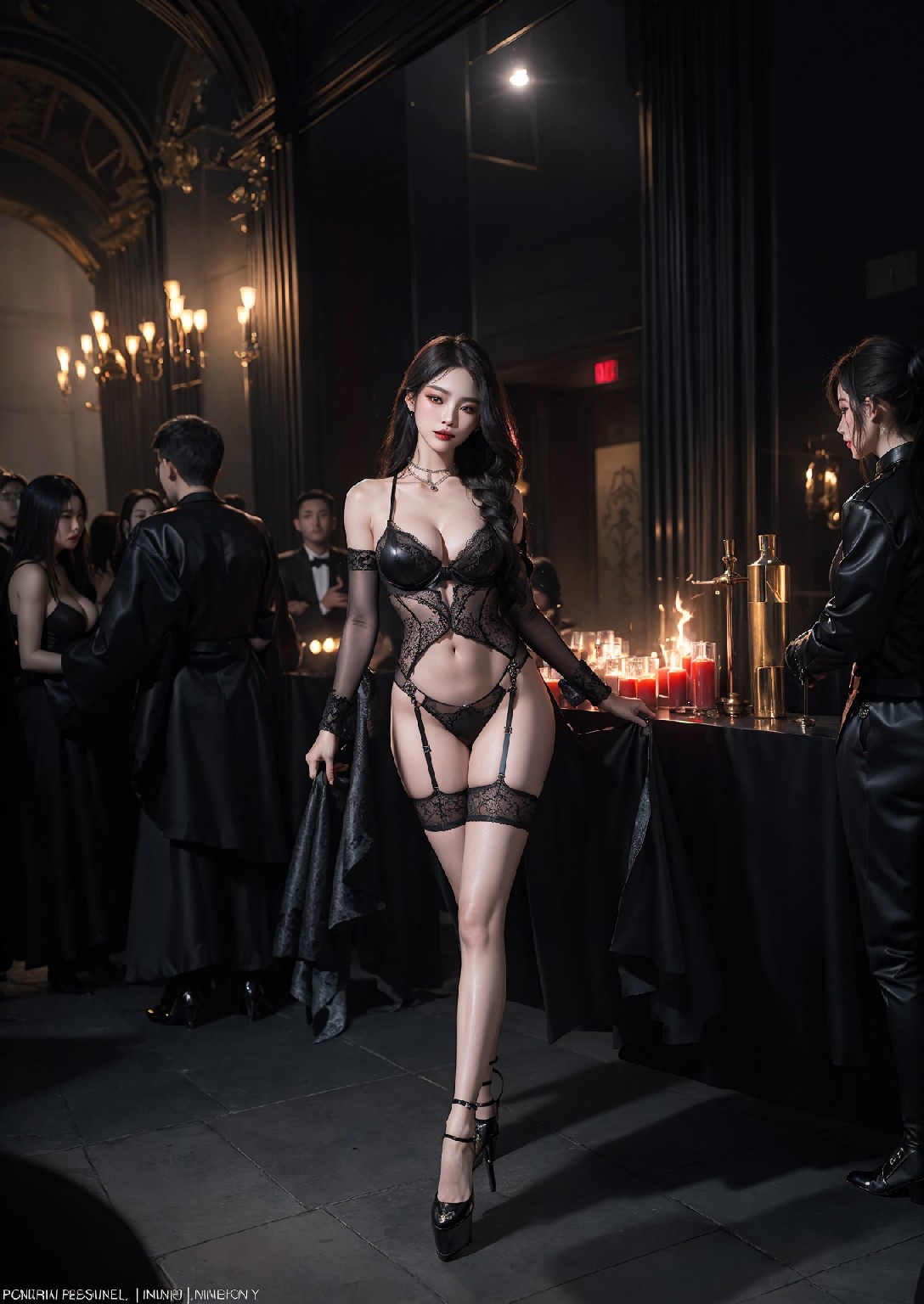 The Lingerie Show in Hell