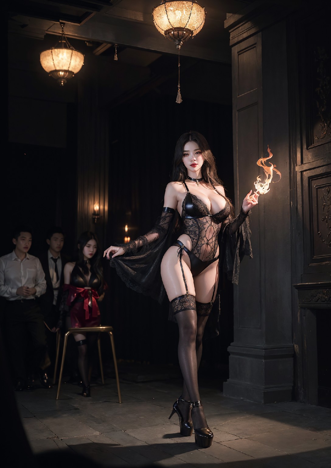The Lingerie Show in Hell