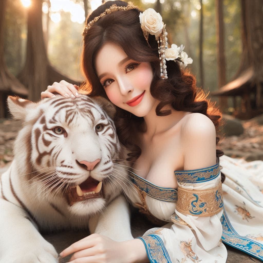 tanning pet white big cat
