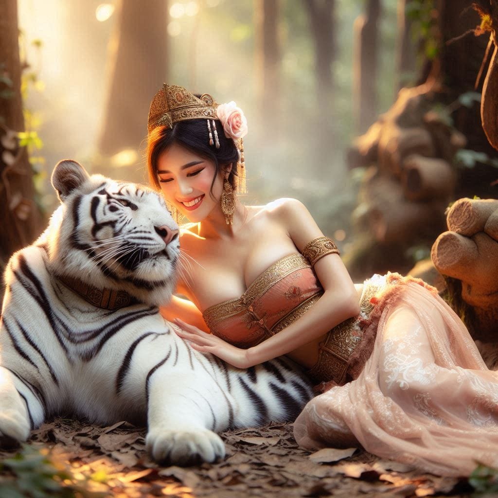 tanning pet white big cat