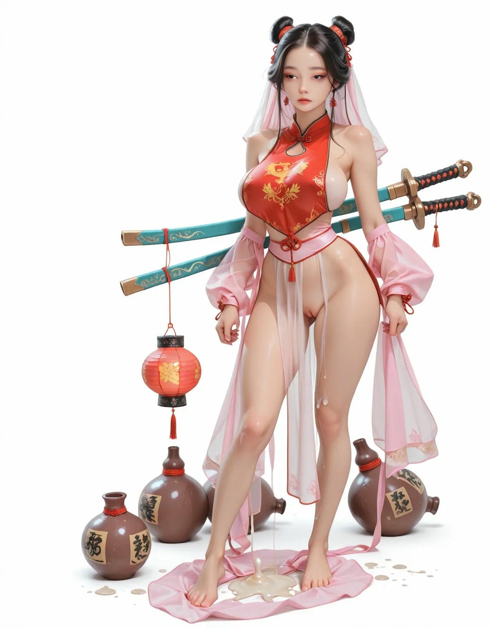 Portrait series: Chinese antique fairy girl (vertical version) 14