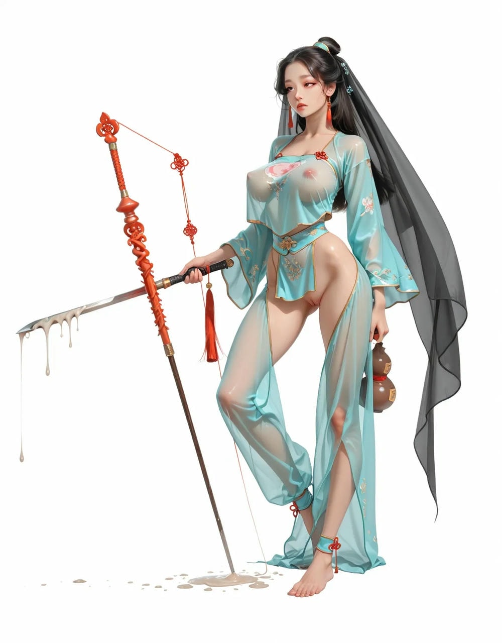 Portrait series: Chinese antique fairy girl (vertical version) 14