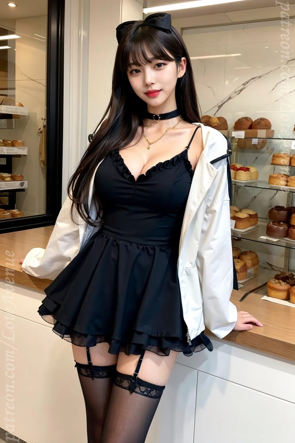★Patreon-Rurina★ Layered Skirt And Aquarium