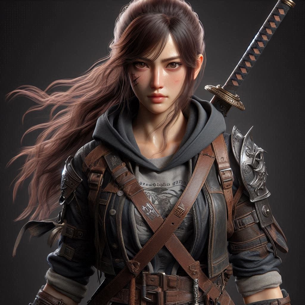 Handsome Female Warrior (1)