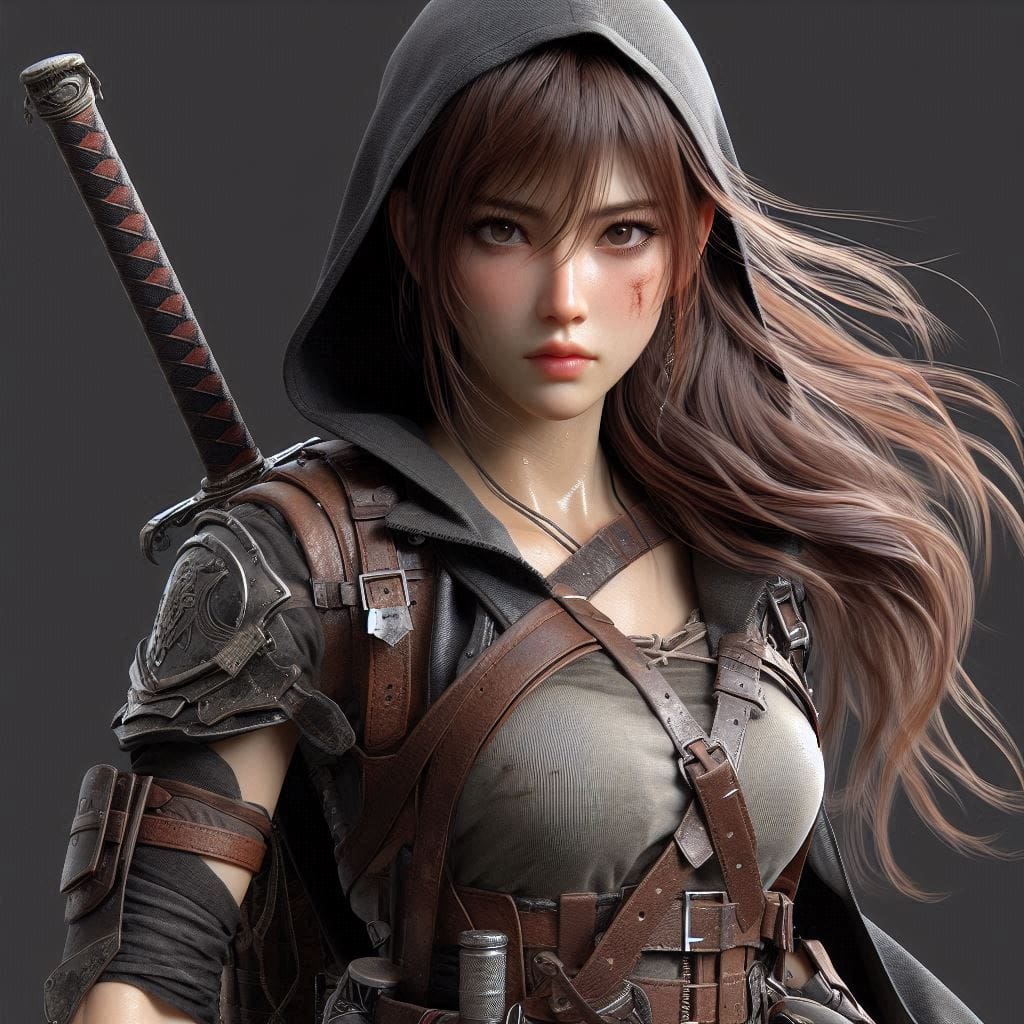 Handsome Female Warrior (1)