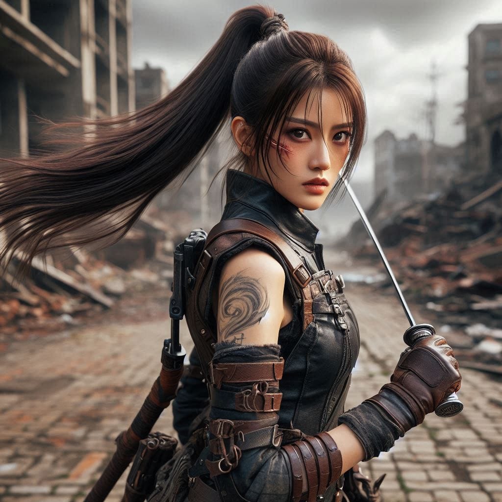 Handsome Female Warrior (1)
