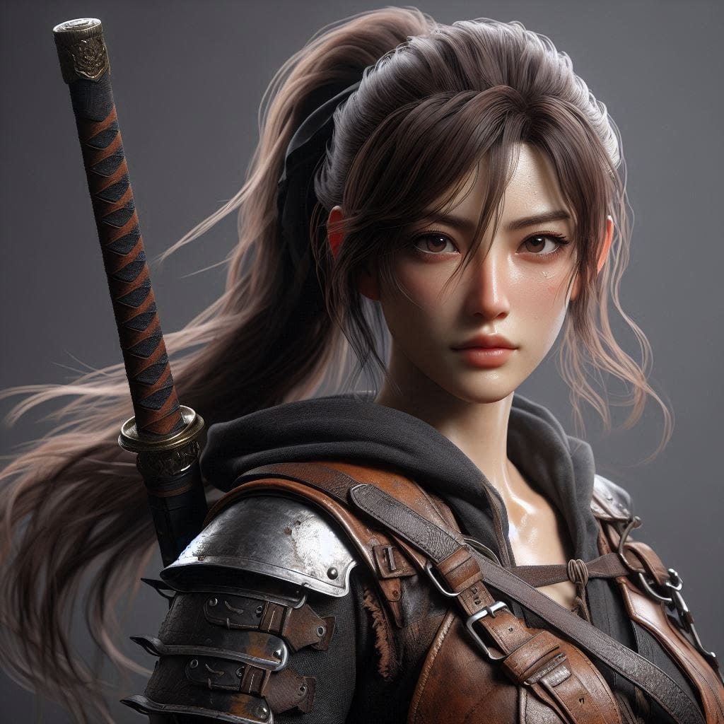 Handsome Female Warrior (1)