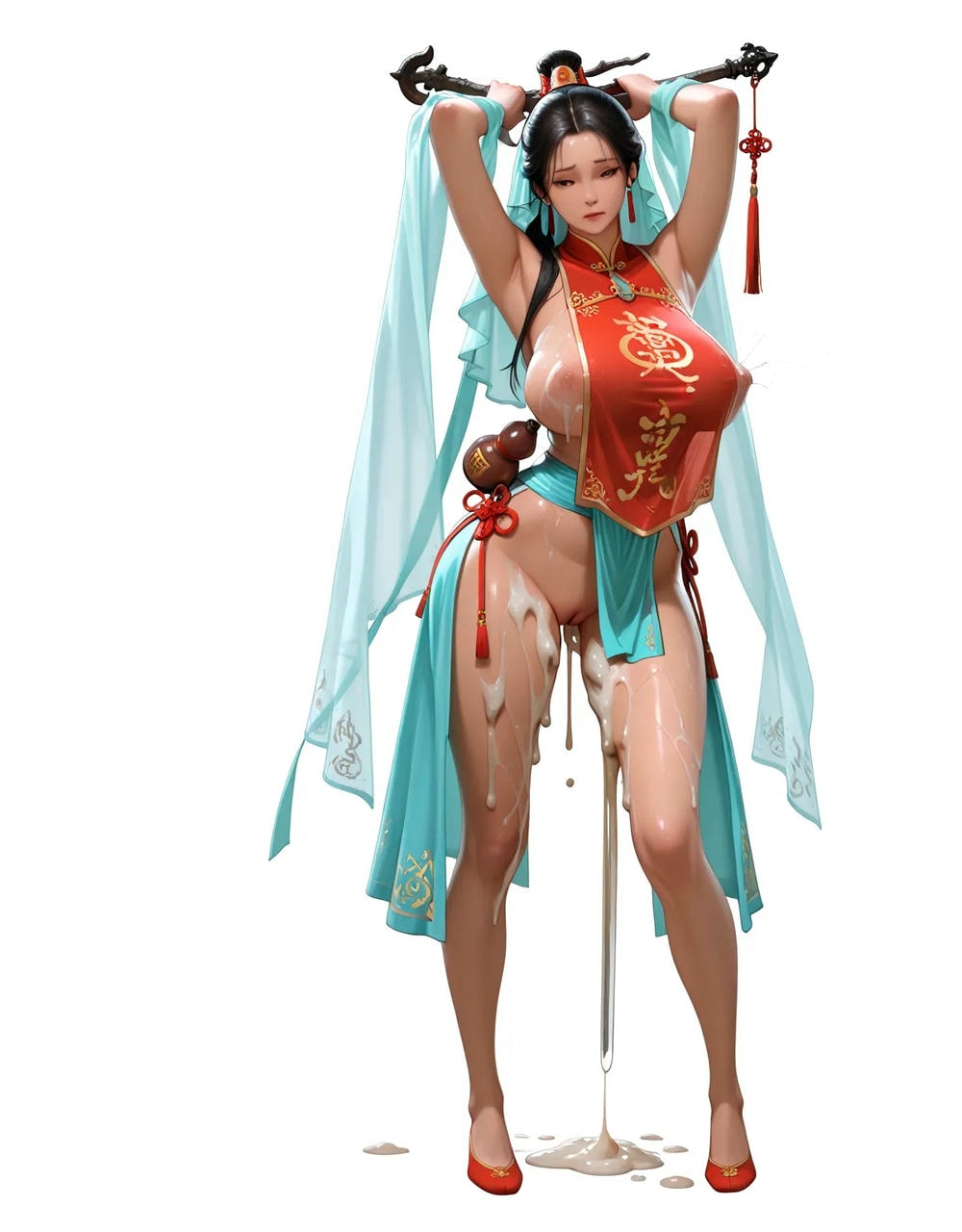 Portrait series: Chinese antique fairy girl (vertical version) 15