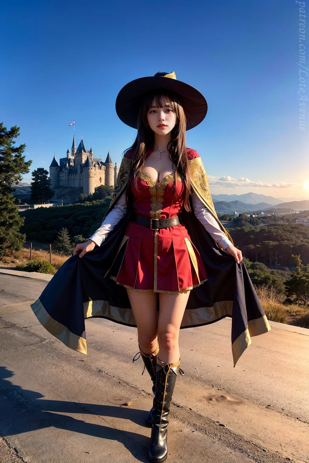 ★Patreon★ - Rurina Megumin Cosplay Request - 1