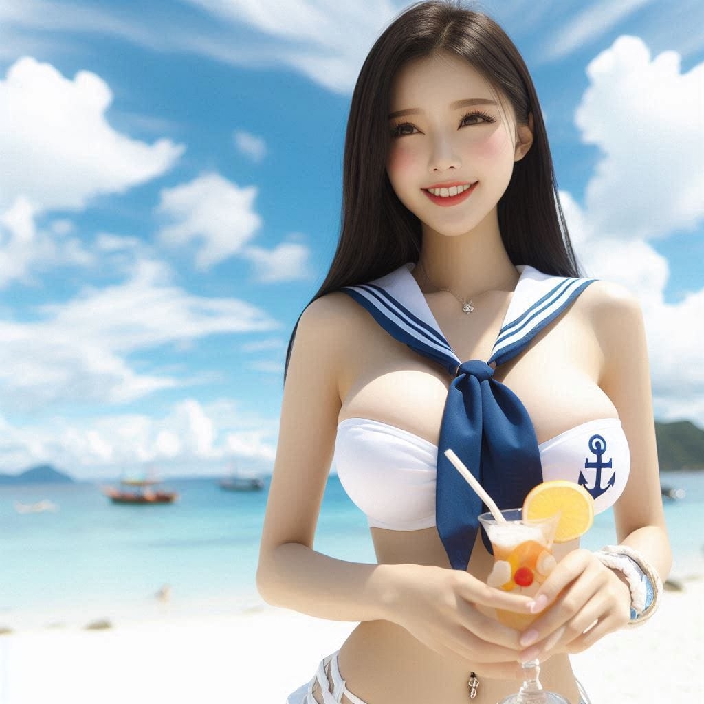 Sister's sailor suit