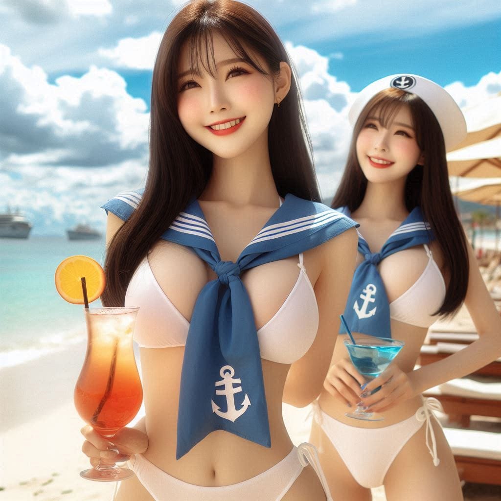 Sister's sailor suit