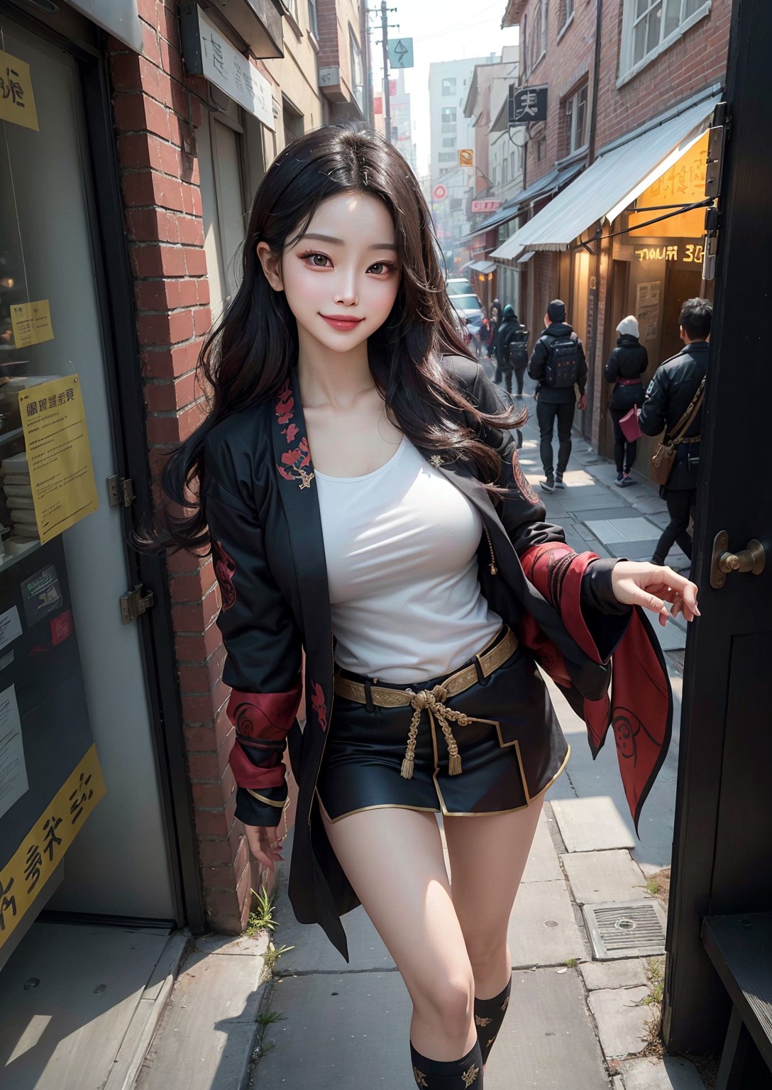 Cute young ninja