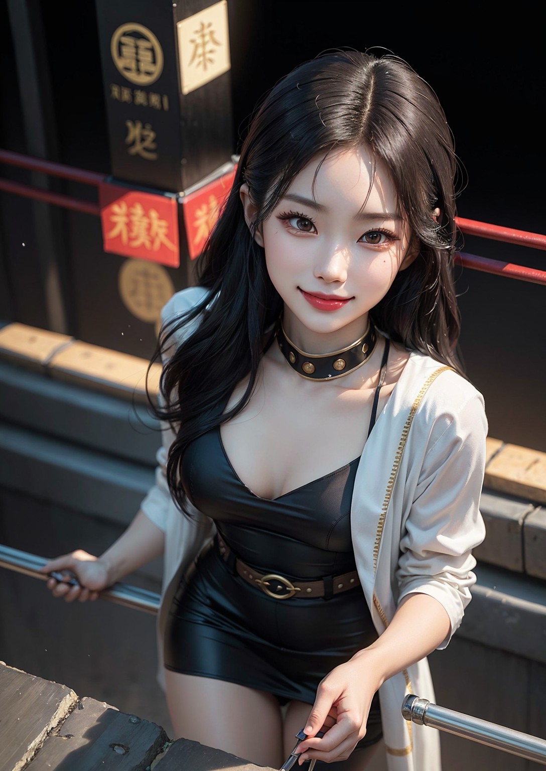 Cute young ninja