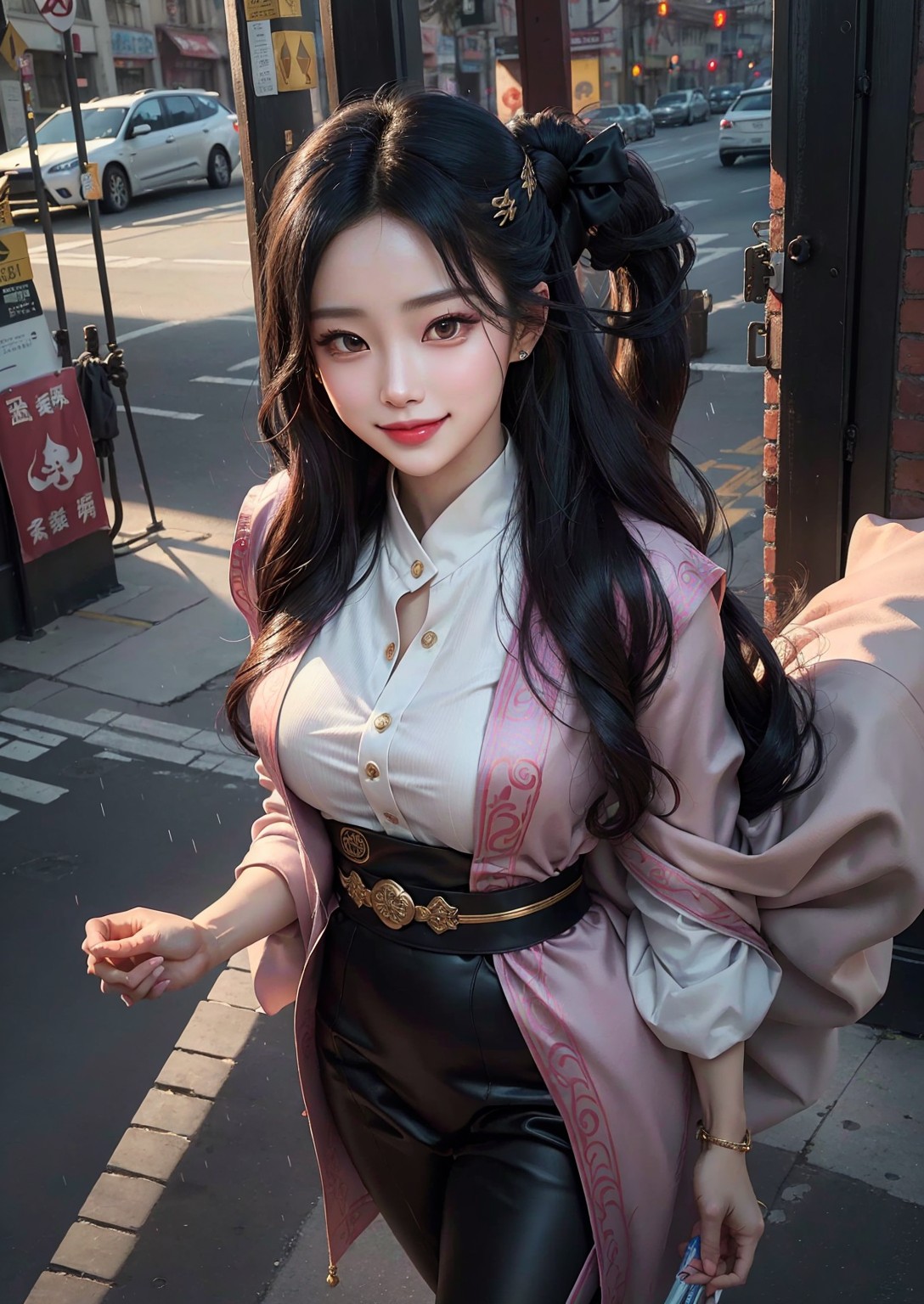 Cute young ninja