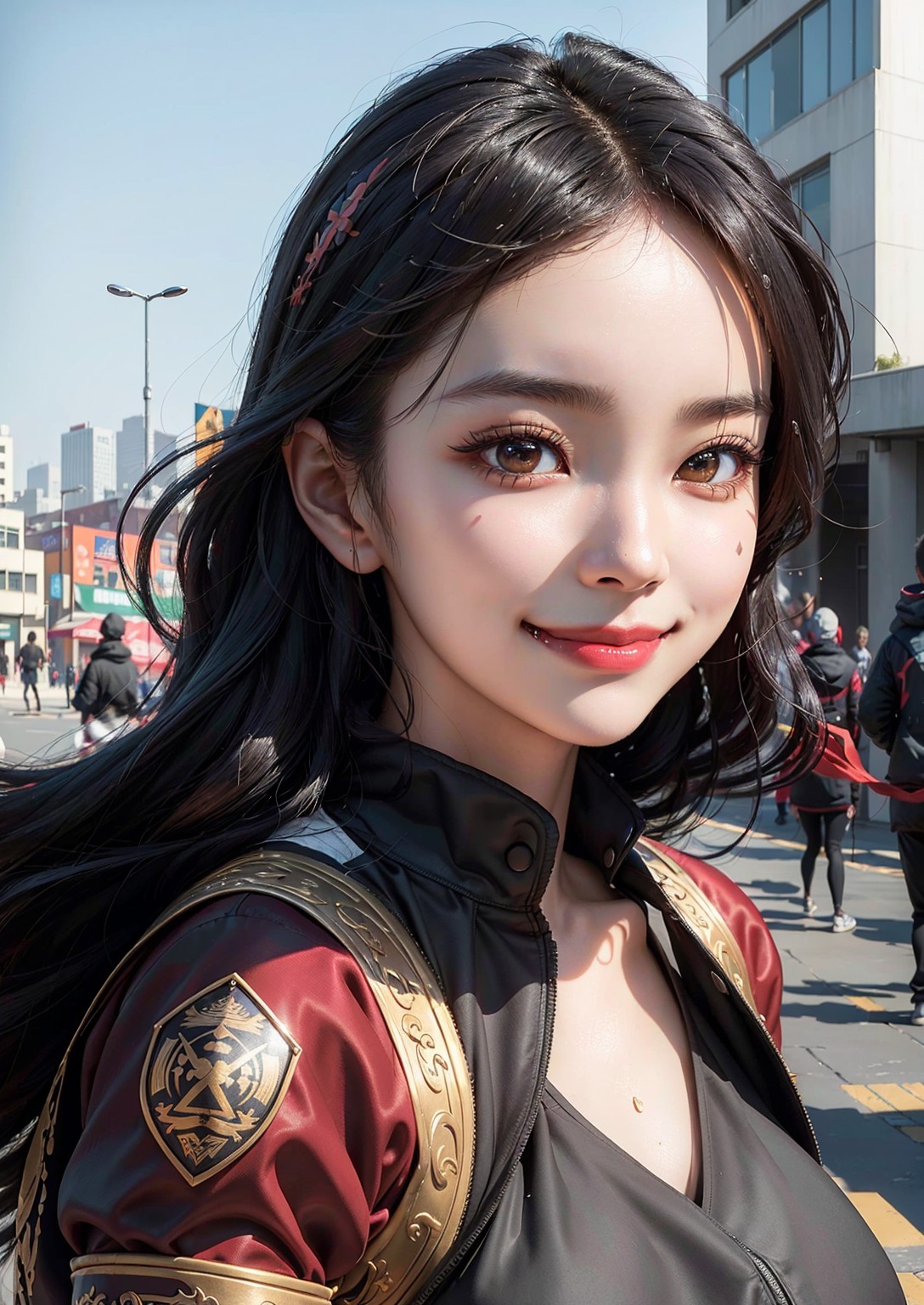 Cute young ninja