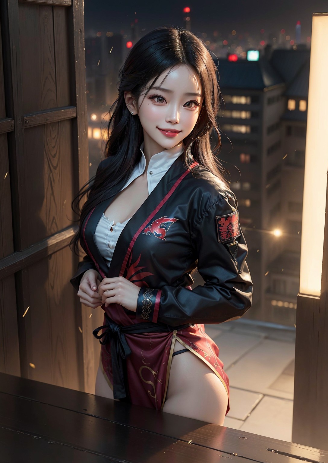 Cute young ninja