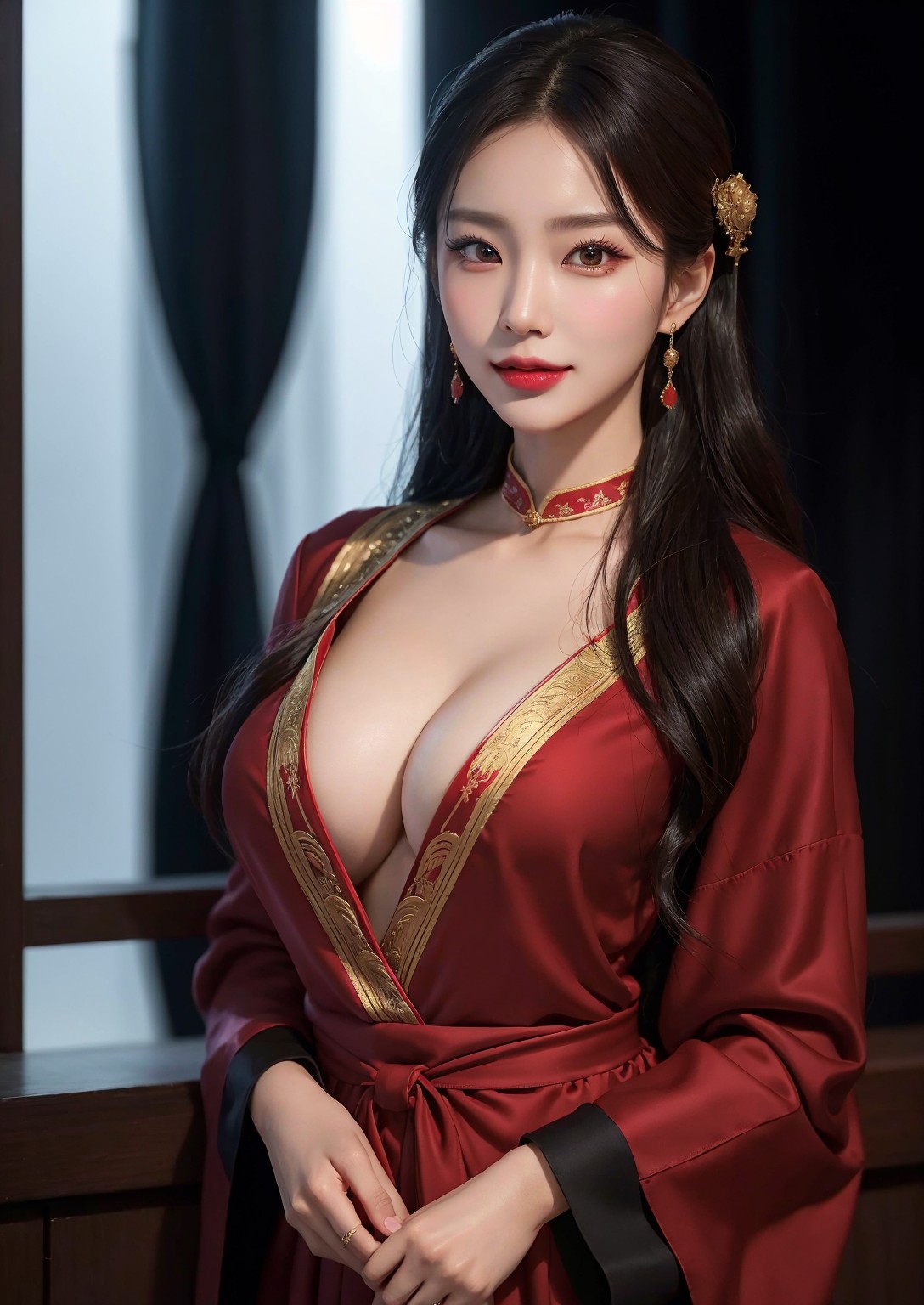 Girl in Oriental Hanfu