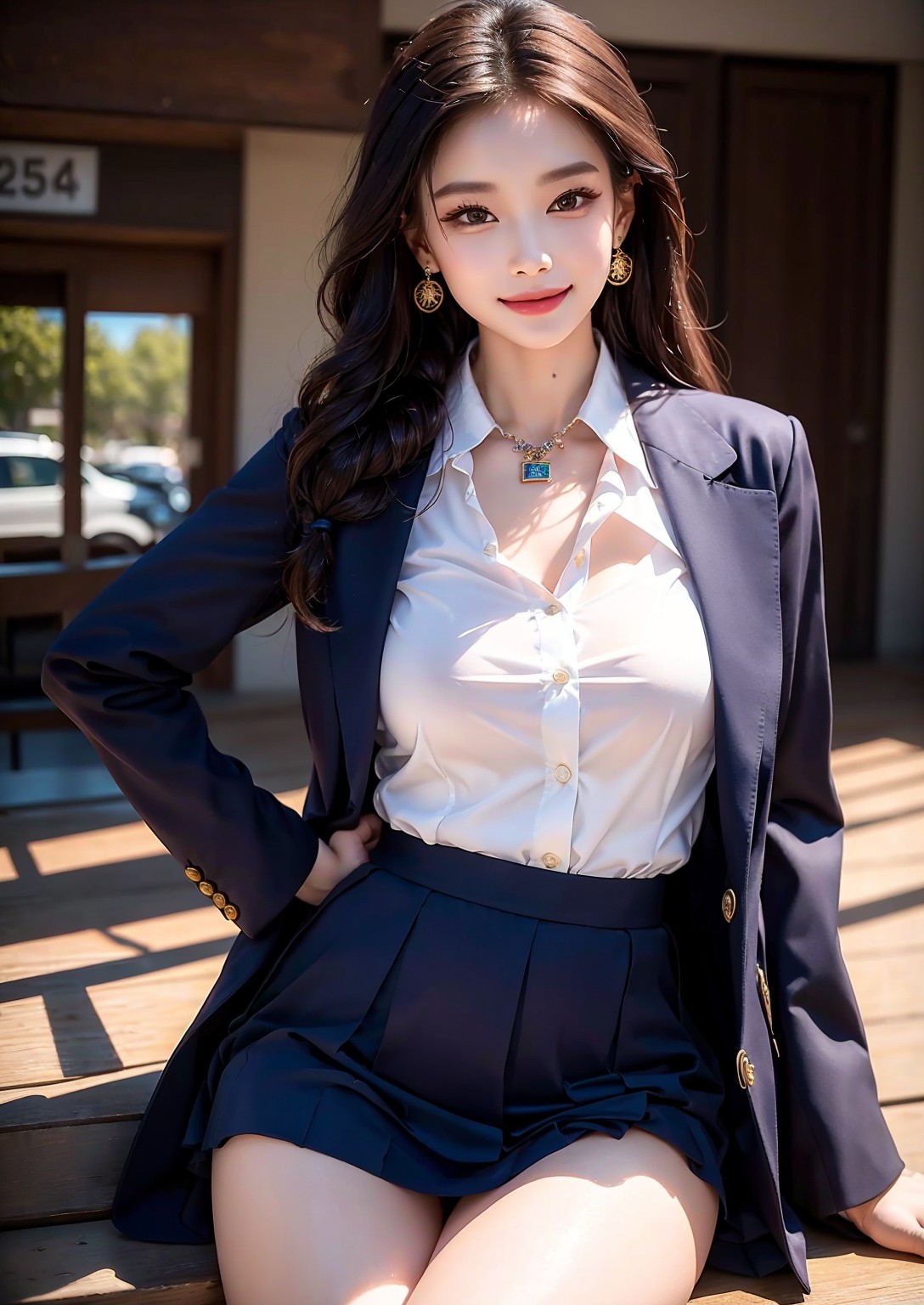 School Uniform Girl