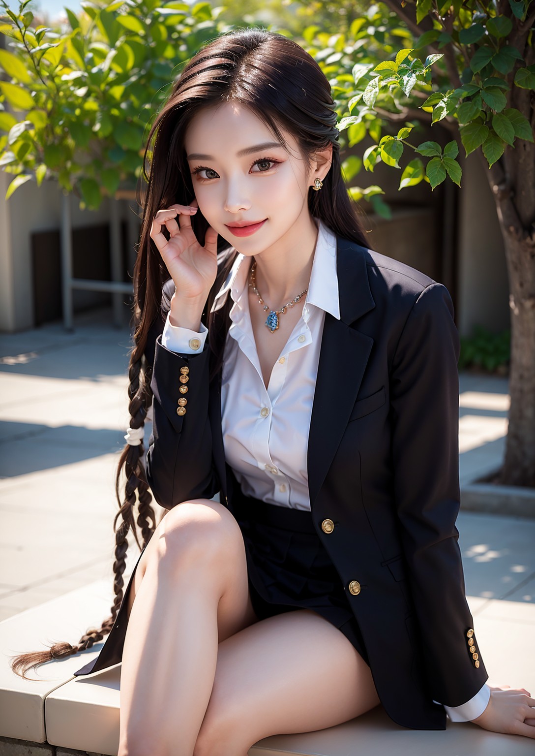 School Uniform Girl