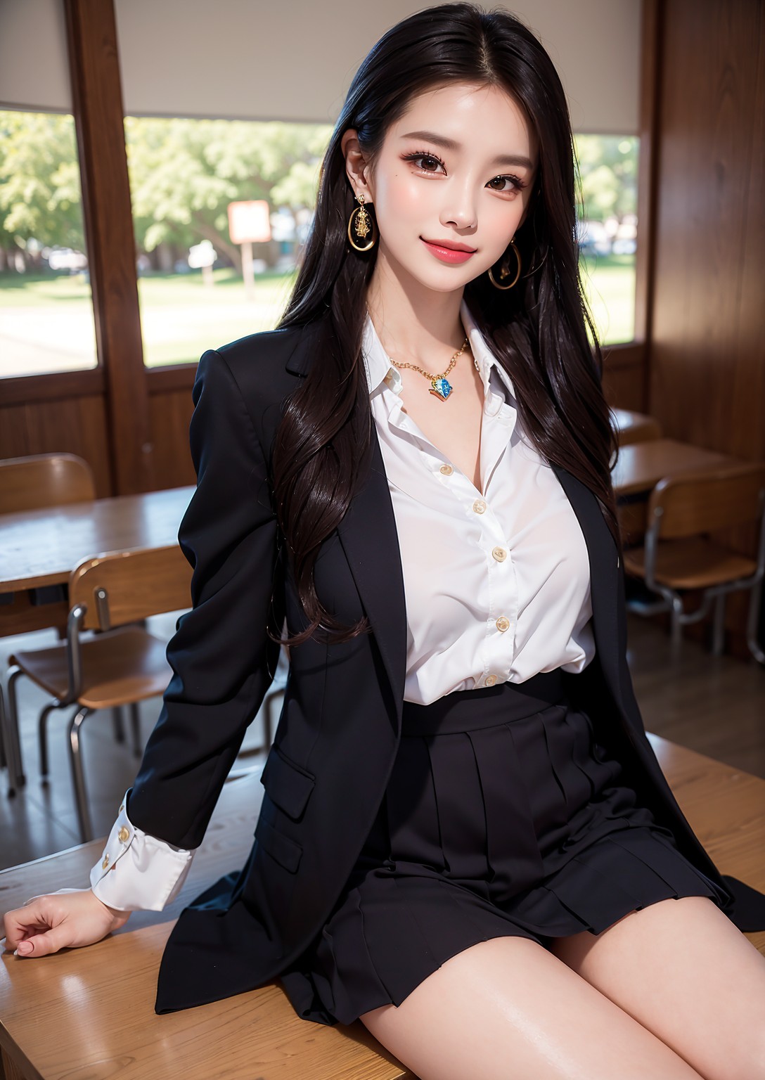 School Uniform Girl