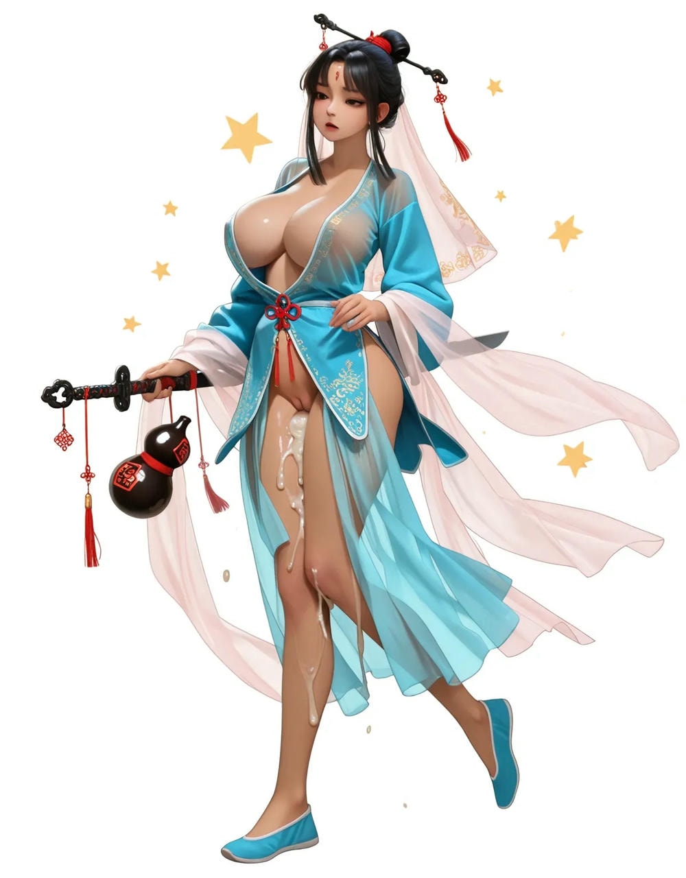 Portrait series: Chinese antique fairy girl (vertical version) 16