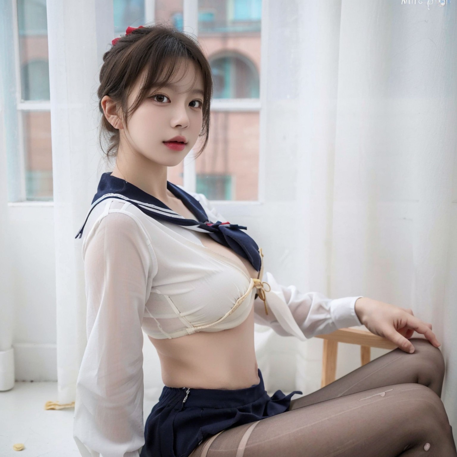 Underboob + Seifuku +96