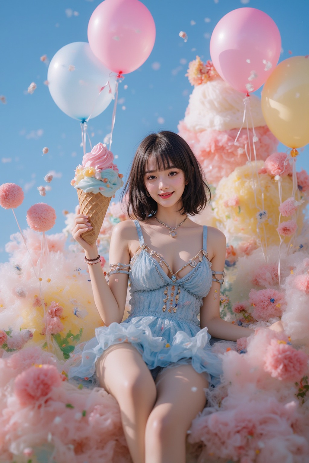 Dream Ice Cream Girl