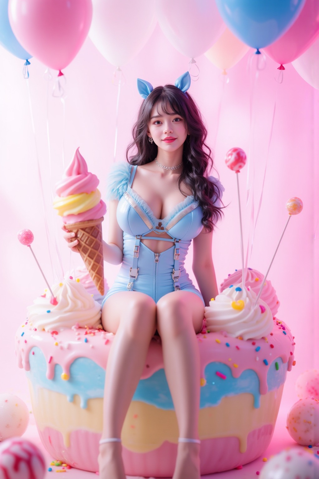 Dream Ice Cream Girl