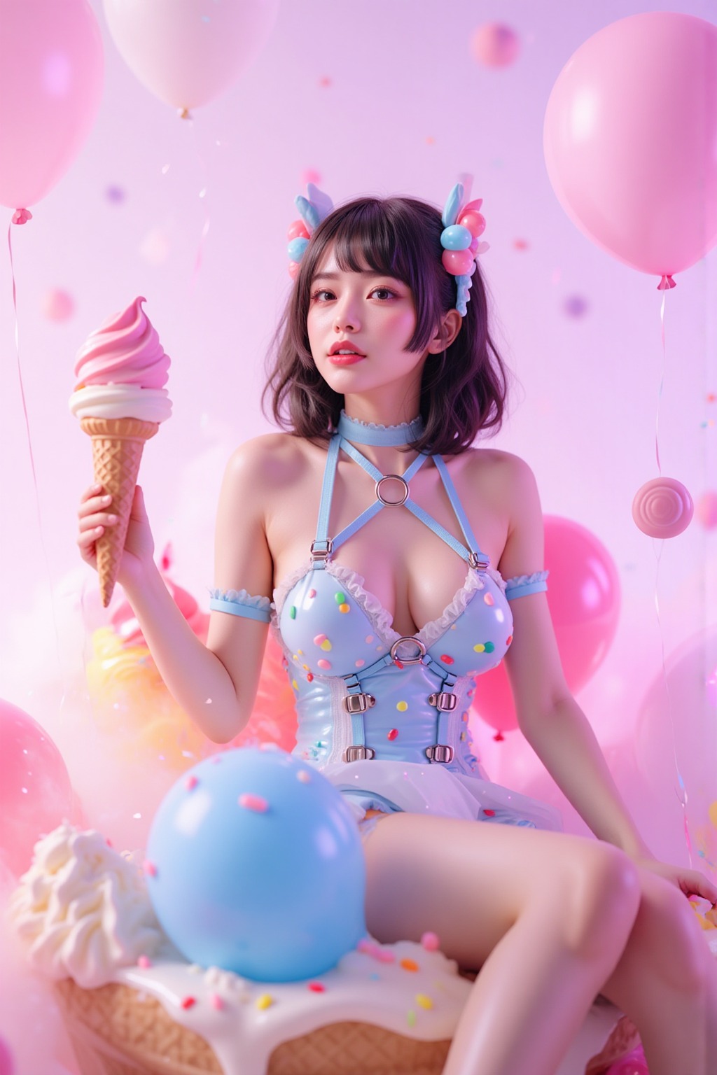 Dream Ice Cream Girl