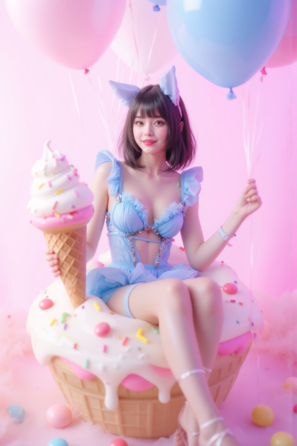 Dream Ice Cream Girl