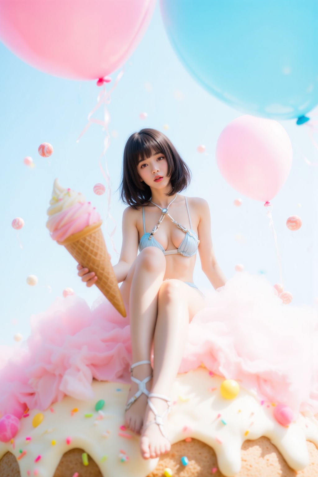 Dream Ice Cream Girl