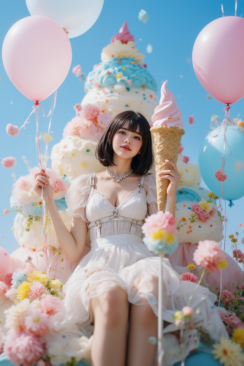 Dream Ice Cream Girl