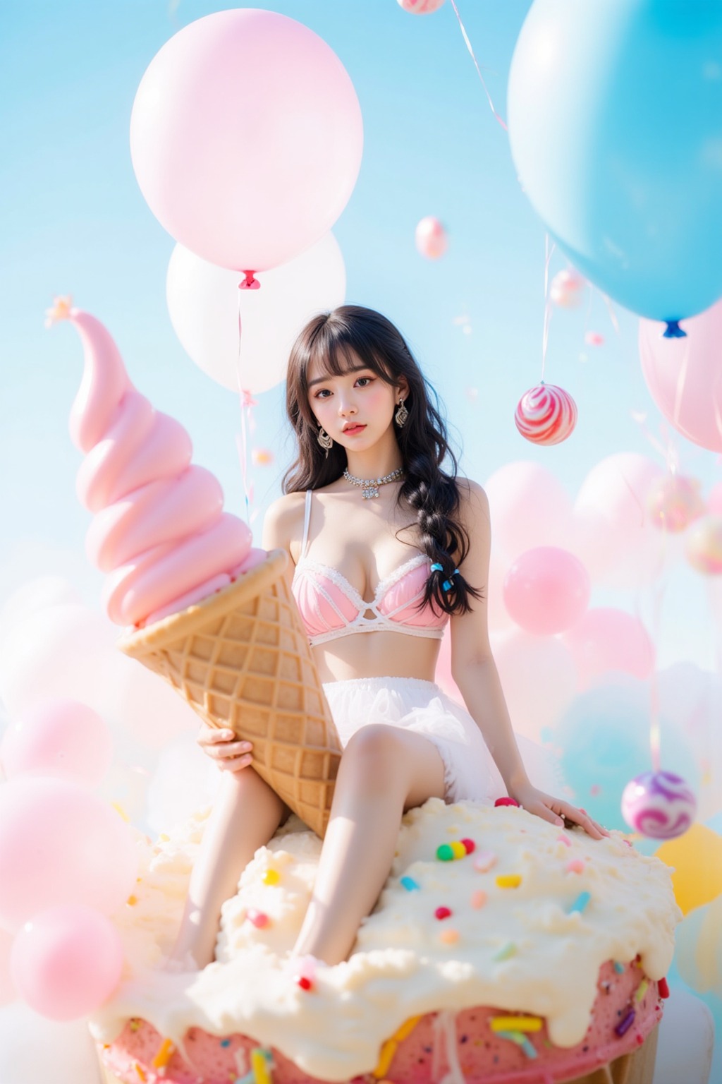 Dream Ice Cream Girl