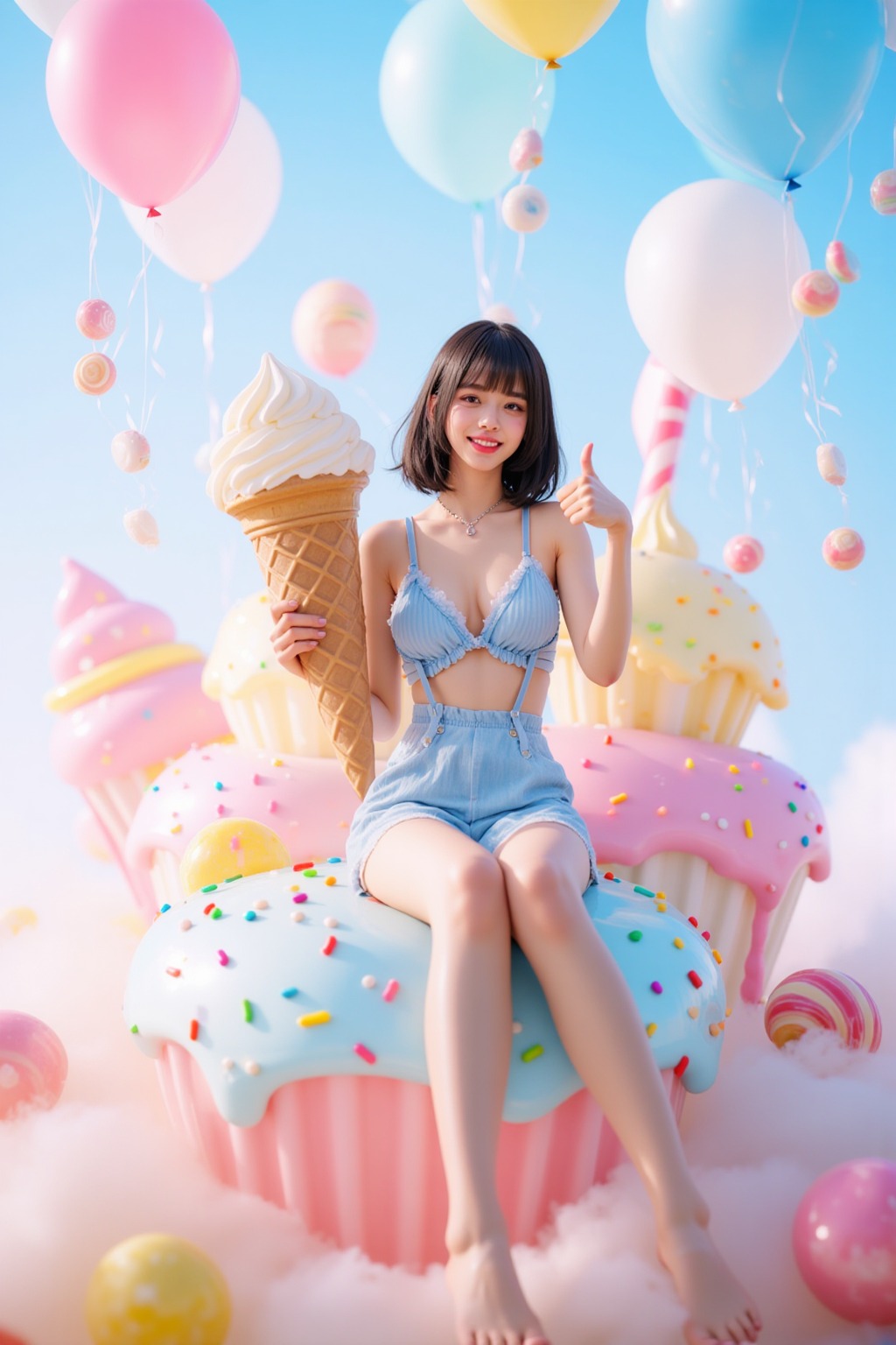 Dream Ice Cream Girl