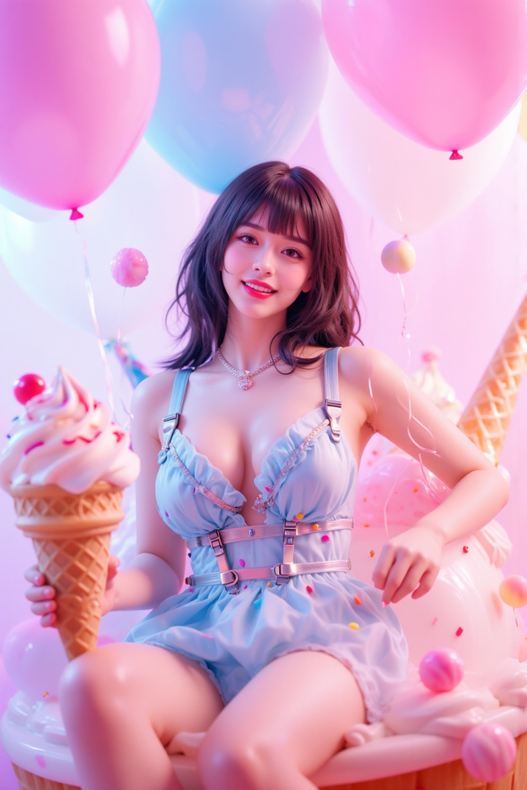 Dream Ice Cream Girl