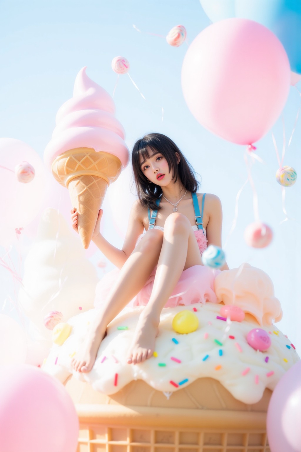 Dream Ice Cream Girl